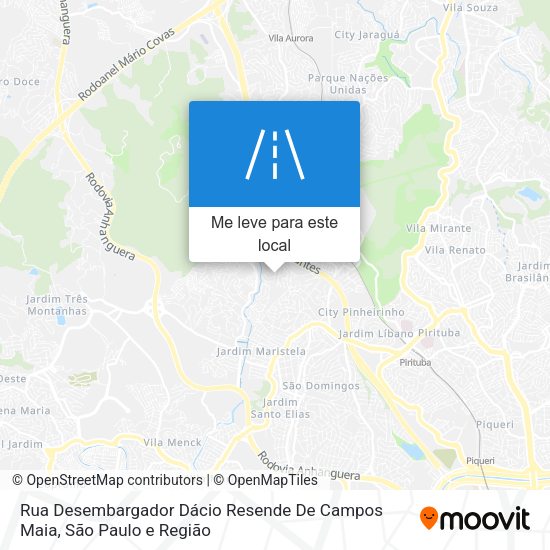 Rua Desembargador Dácio Resende De Campos Maia mapa