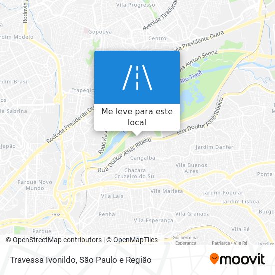 Travessa Ivonildo mapa