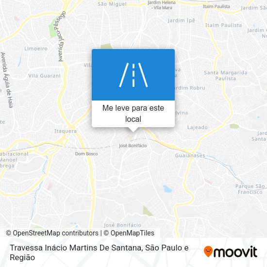 Travessa Inácio Martins De Santana mapa