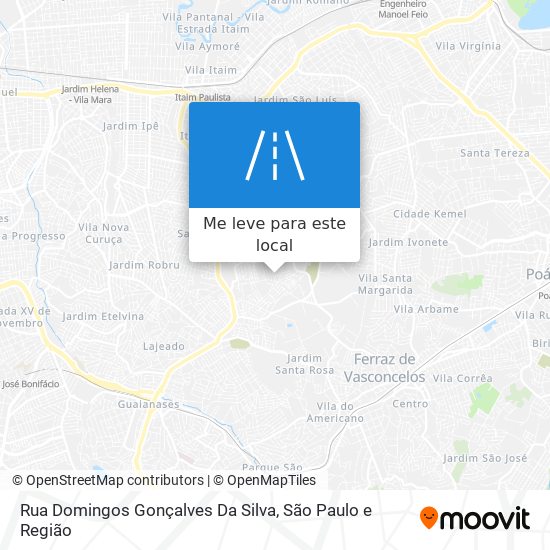 Rua Domingos Gonçalves Da Silva mapa