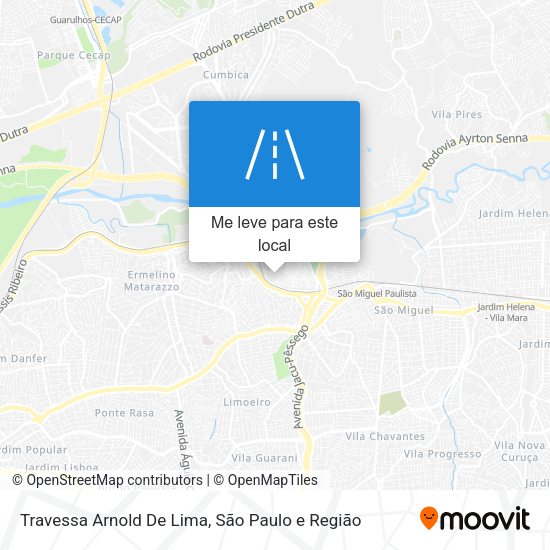 Travessa Arnold De Lima mapa