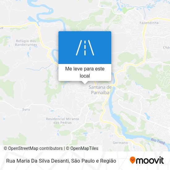 Rua Maria Da Silva Desanti mapa