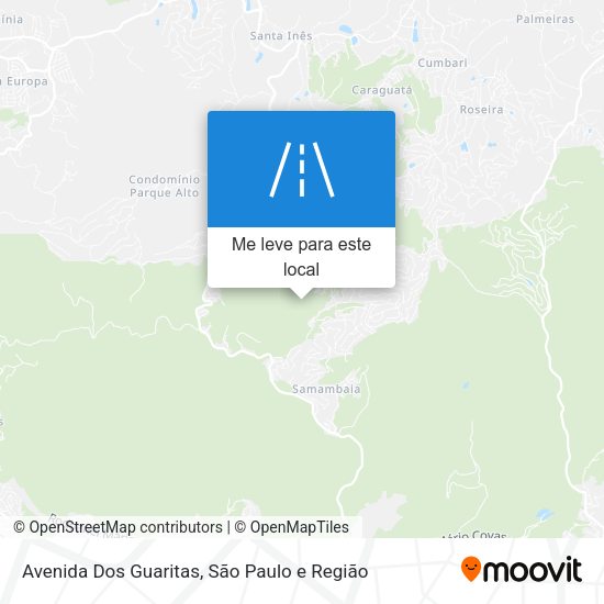Avenida Dos Guaritas mapa