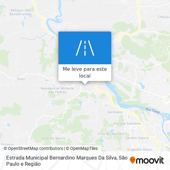 Estrada Municipal Bernardino Marques Da Silva mapa