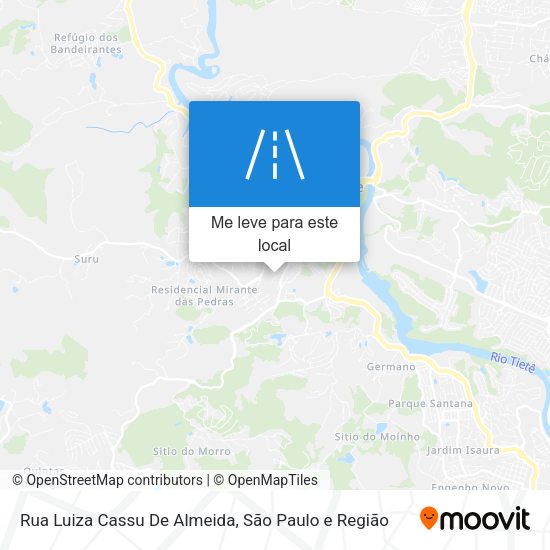 Rua Luiza Cassu De Almeida mapa