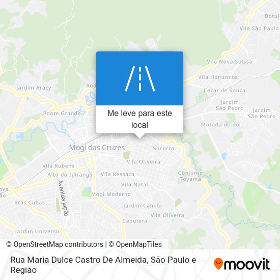 Rua Maria Dulce Castro De Almeida mapa
