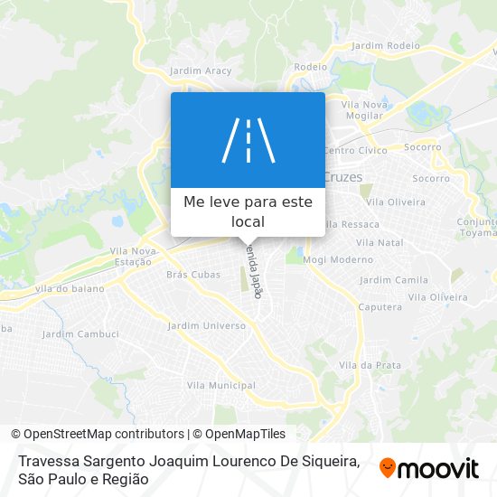 Travessa Sargento Joaquim Lourenco De Siqueira mapa