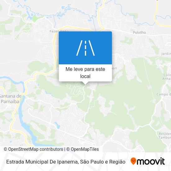 Estrada Municipal De Ipanema mapa
