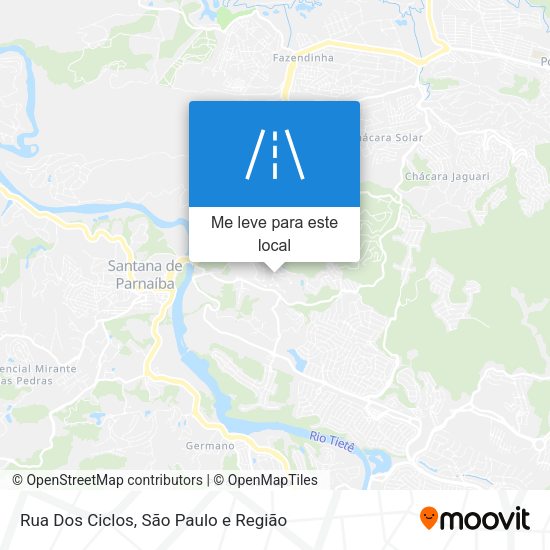 Rua Dos Ciclos mapa