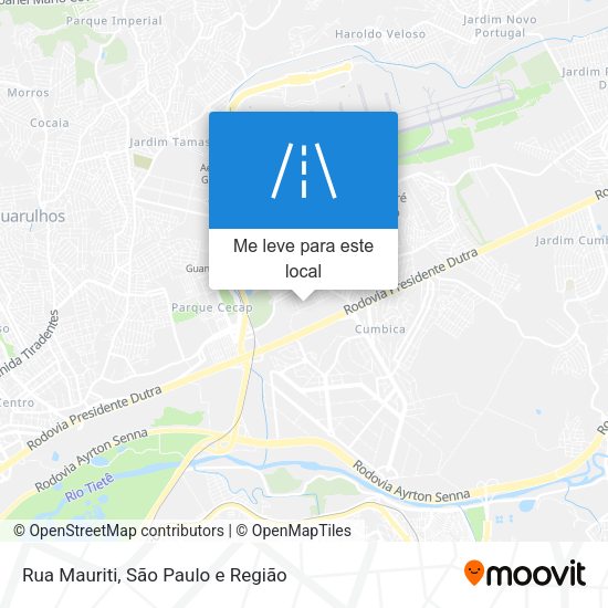 Rua Mauriti mapa