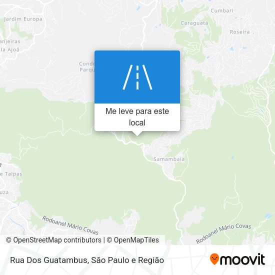 Rua Dos Guatambus mapa