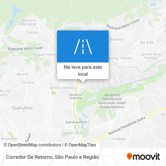 Corredor De Retorno mapa