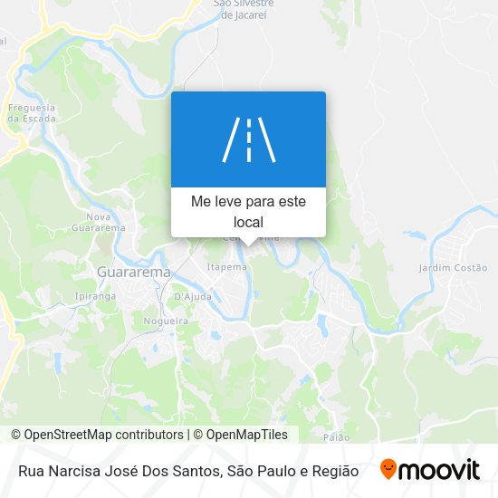 Rua Narcisa José Dos Santos mapa