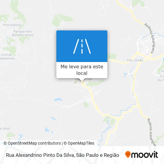 Rua Alexandrino Pinto Da Silva mapa