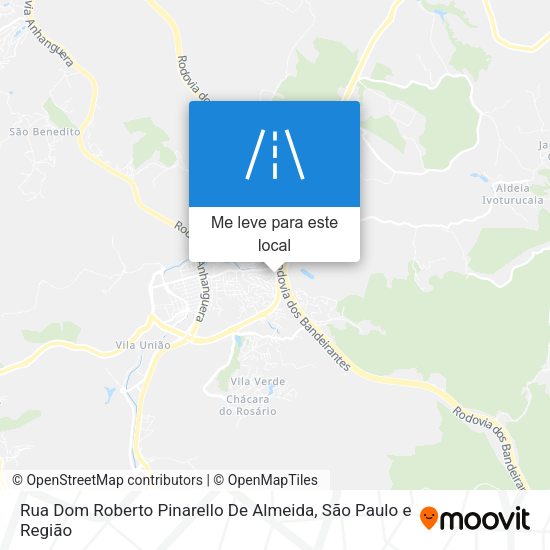 Rua Dom Roberto Pinarello De Almeida mapa