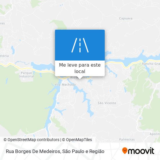 Rua Borges De Medeiros mapa