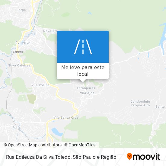 Rua Edileuza Da Silva Toledo mapa