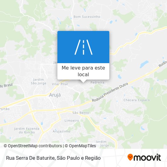 Rua Serra De Baturite mapa