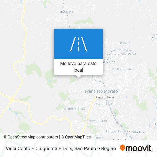 Viela Cento E Cinquenta E Dois mapa