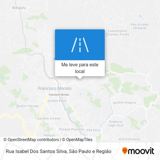 Rua Isabel Dos Santos Silva mapa