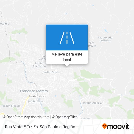 Rua Vinte E Tr~Es mapa