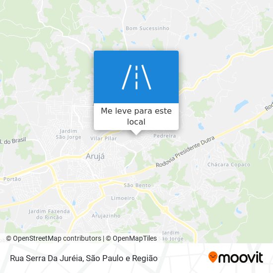 Rua Serra Da Juréia mapa