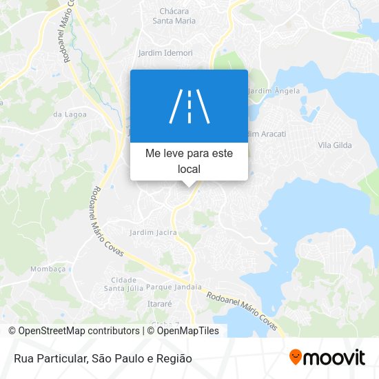Rua Particular mapa