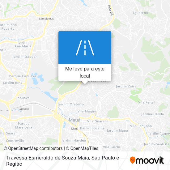 Travessa Esmeraldo de Souza Maia mapa