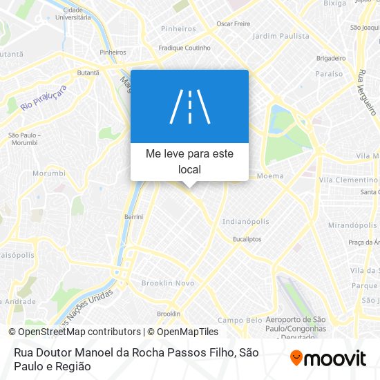 Rua Doutor Manoel da Rocha Passos Filho mapa