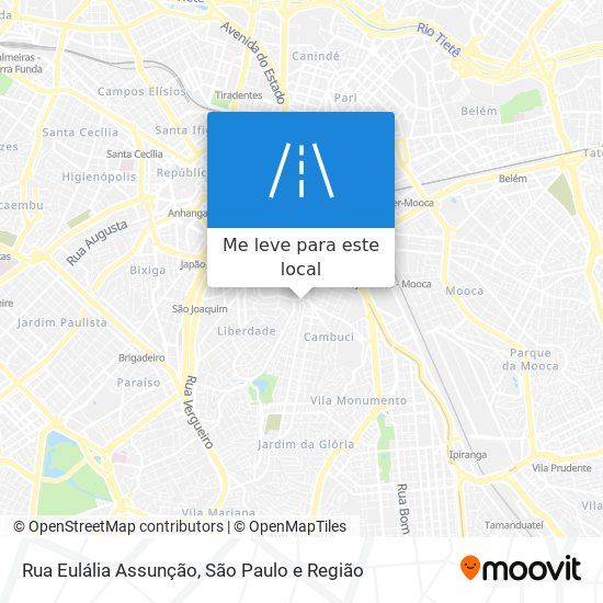 Rua Eulália Assunção mapa