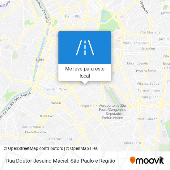 Rua Doutor Jesuíno Maciel mapa