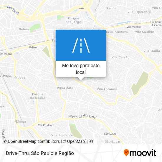 Drive-Thru mapa