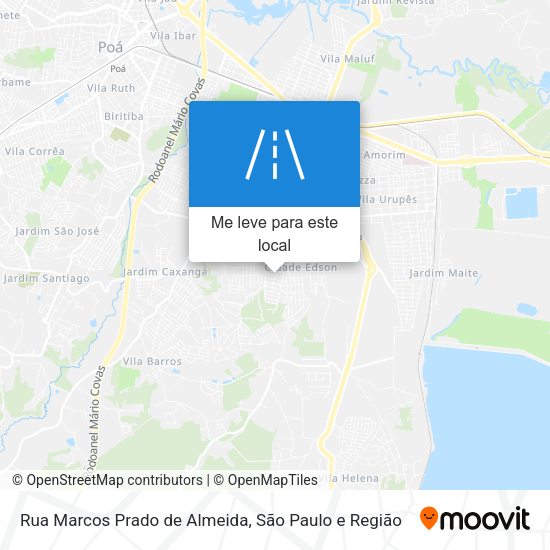 Rua Marcos Prado de Almeida mapa