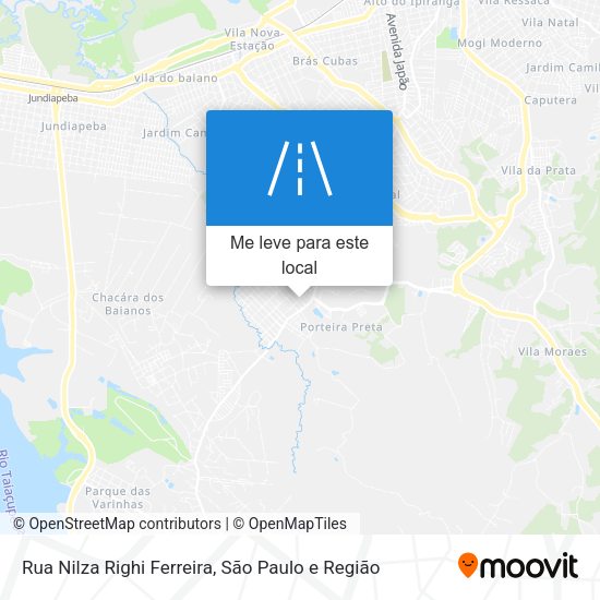 Rua Nilza Righi Ferreira mapa