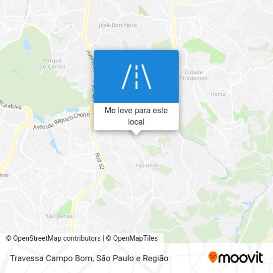 Travessa Campo Bom mapa