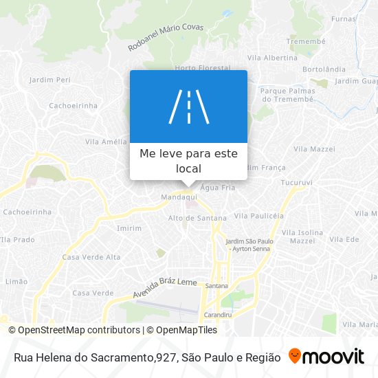 Rua Helena do Sacramento,927 mapa