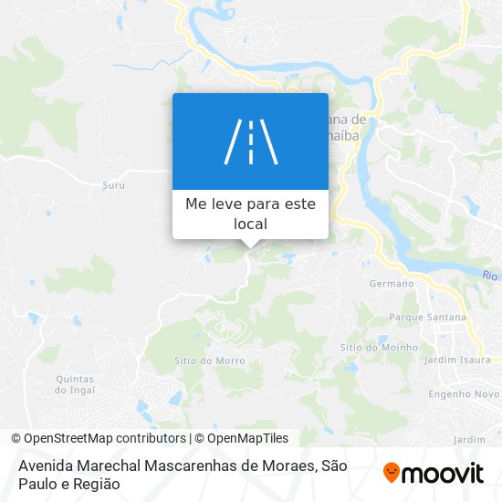 Avenida Marechal Mascarenhas de Moraes mapa