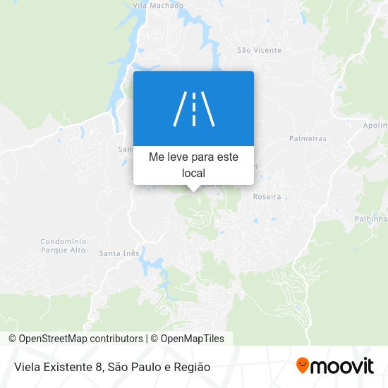 Viela Existente 8 mapa