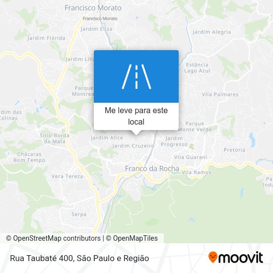 Rua Taubaté 400 mapa