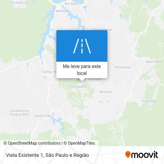 Viela Existente 1 mapa