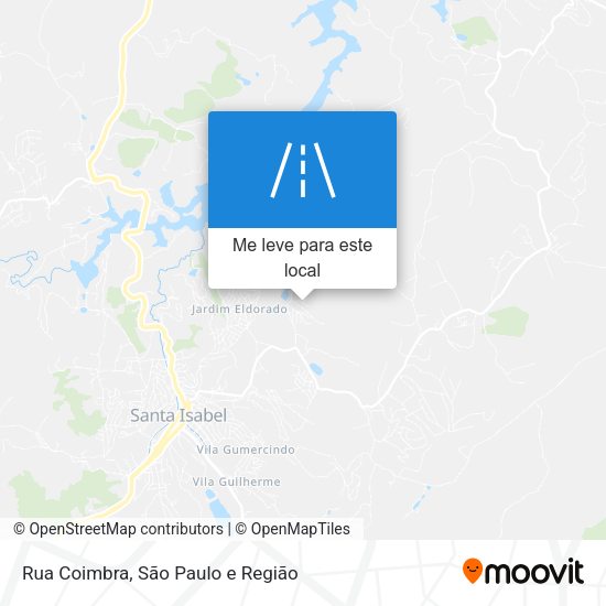 Rua Coimbra mapa
