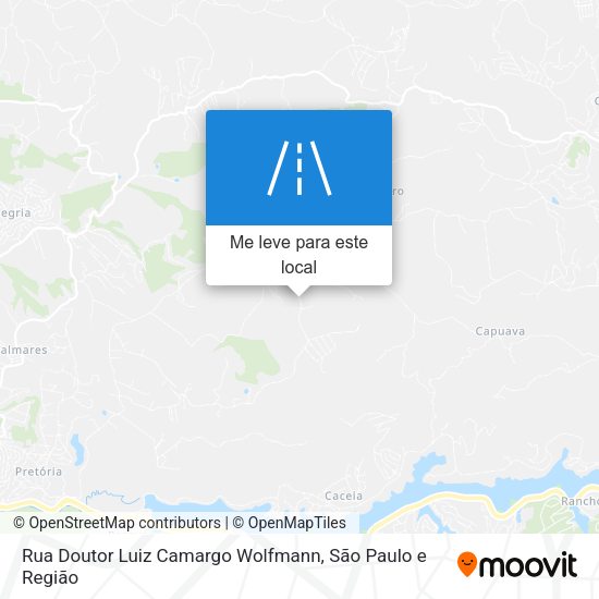 Rua Doutor Luiz Camargo Wolfmann mapa