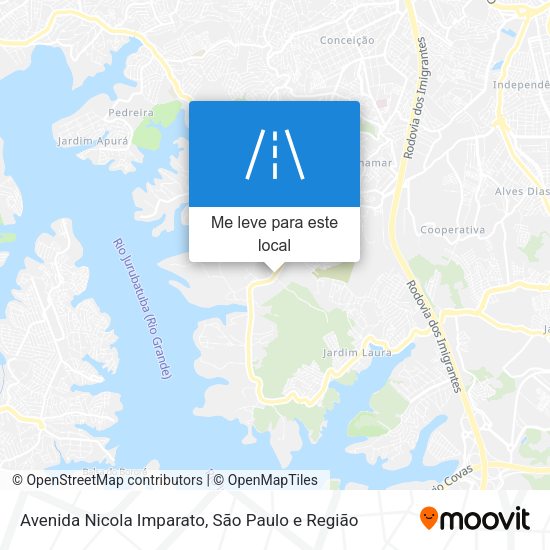 Avenida Nicola Imparato mapa