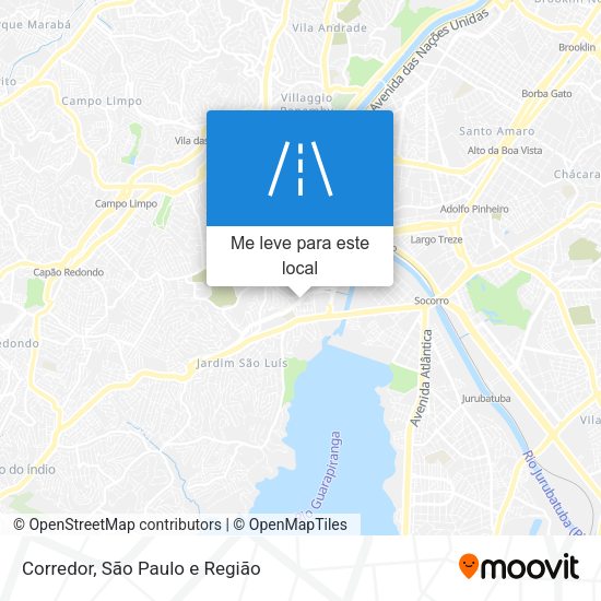 Corredor mapa