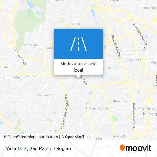 Viela Dois mapa