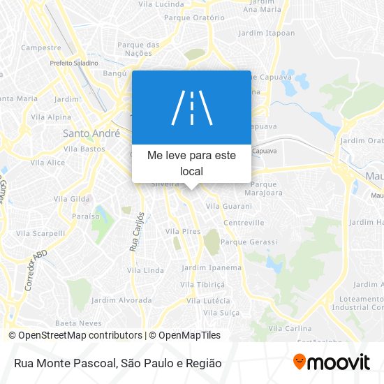 Rua Monte Pascoal mapa