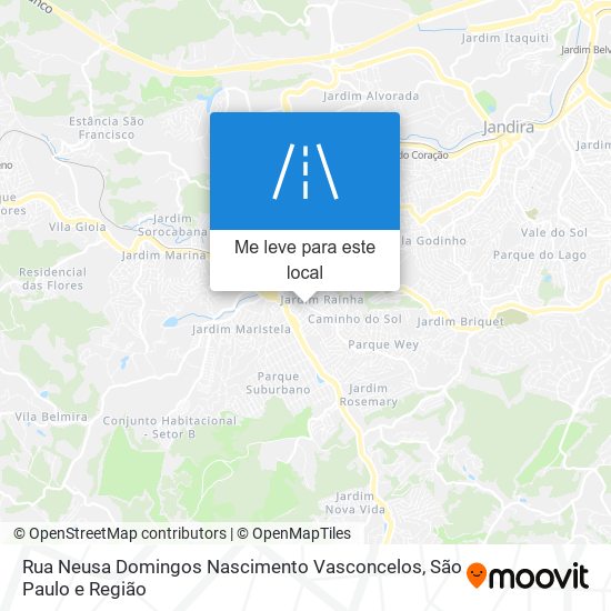 Rua Neusa Domingos Nascimento Vasconcelos mapa