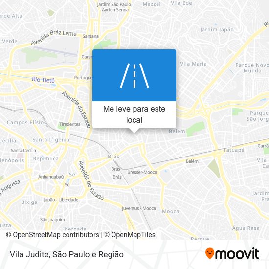 Vila Judite mapa
