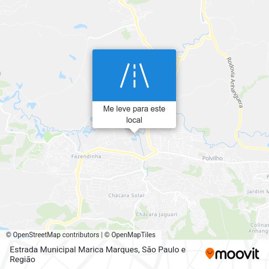 Estrada Municipal Marica Marques mapa