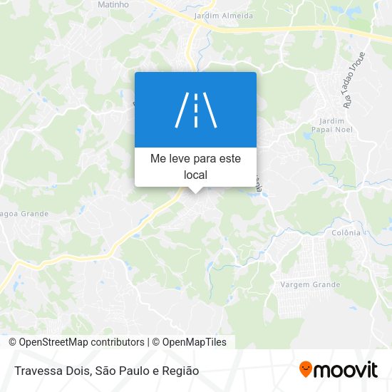 Travessa Dois mapa